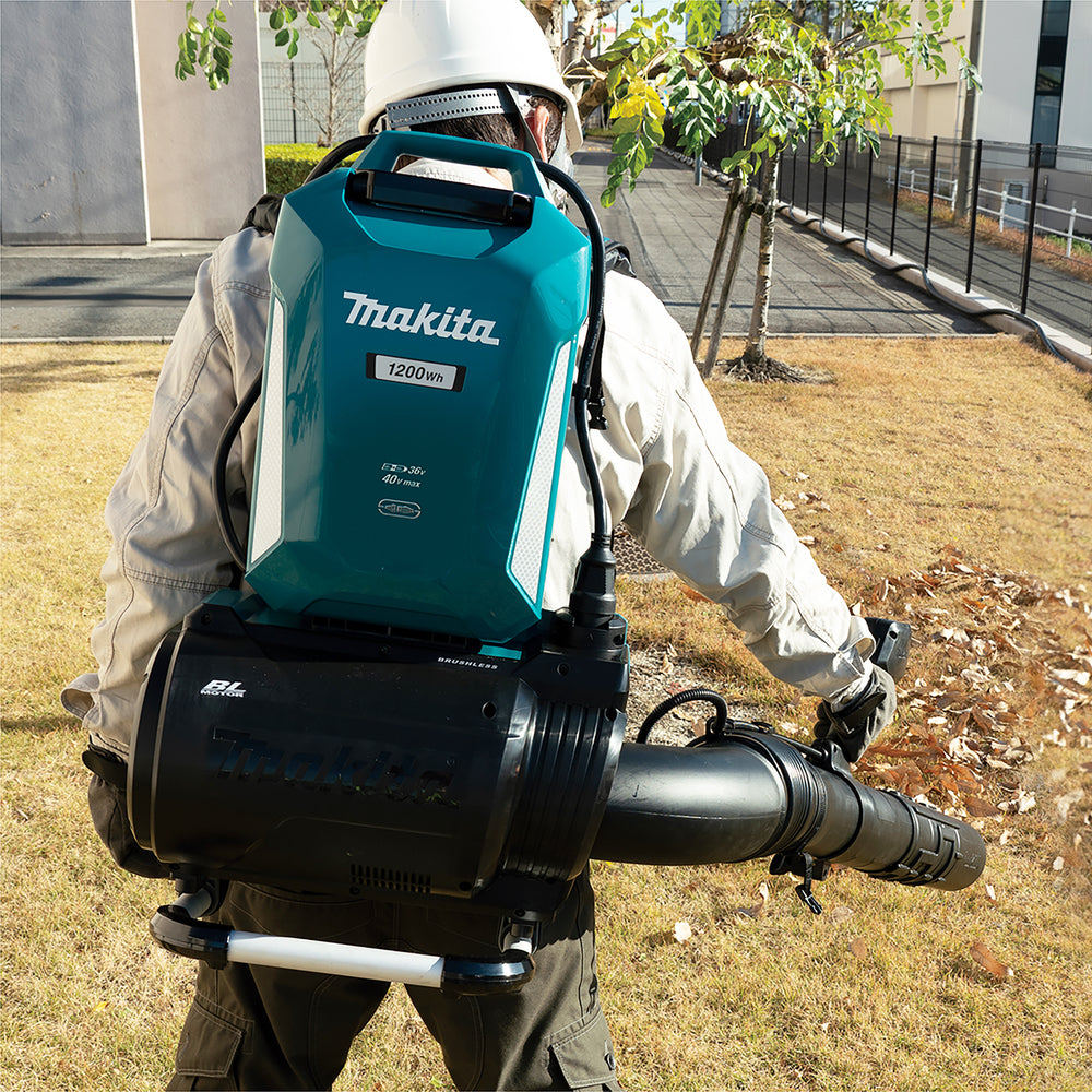 Makita UB002C 40V Max XGT Backpack Blower – 1200Wh, Brushless Motor
