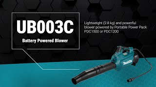 Makita UB003C Electric Garden Blower – 1650W, 230V